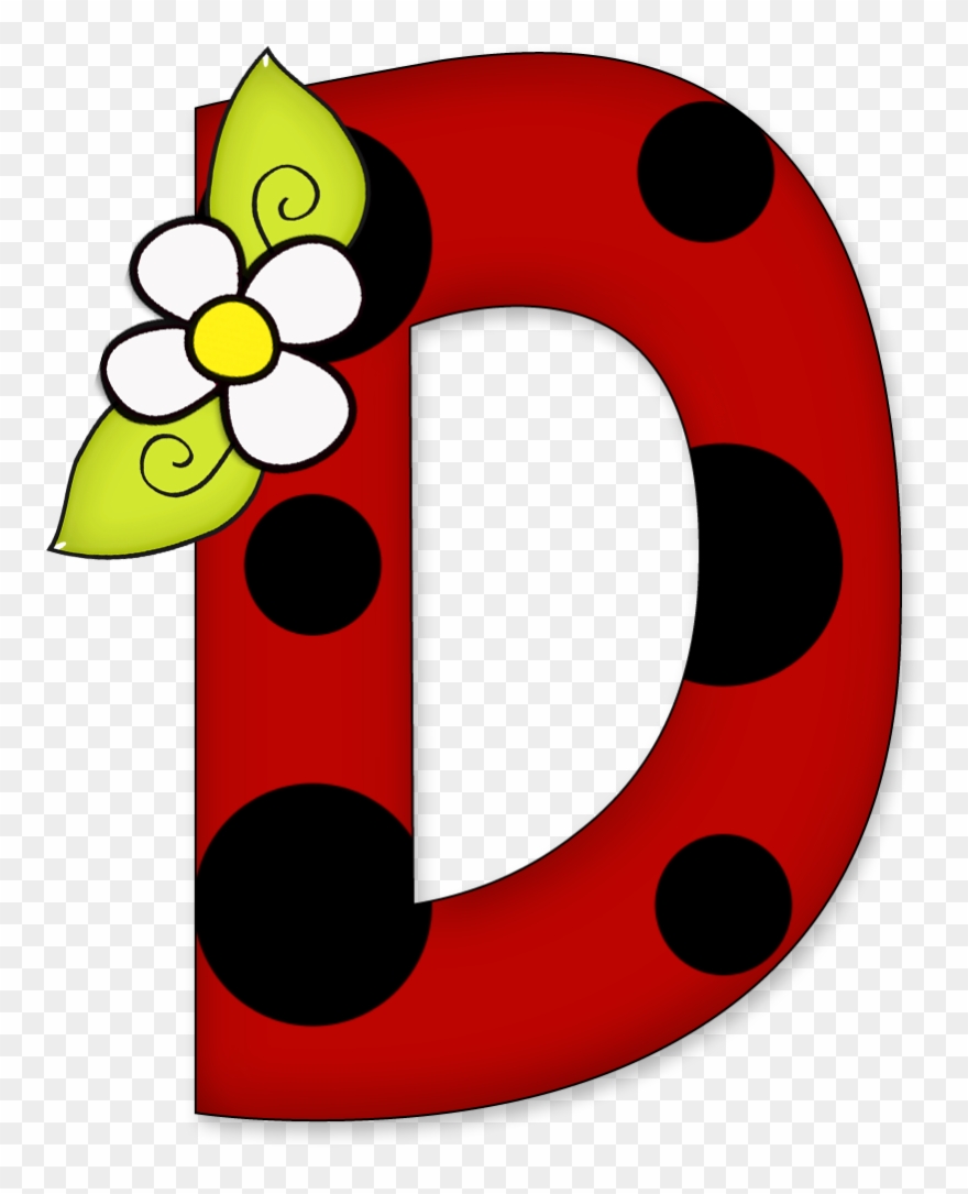 B *✿* Jardim Da Joaninha - Letter Clipart