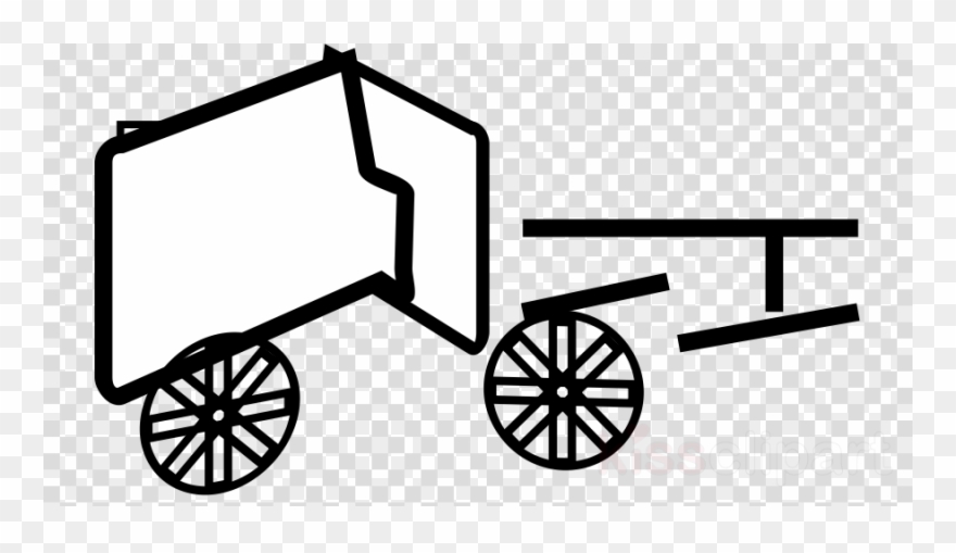 Wagon Clipart Wheel Car Clip Art - Wagon - Png Download