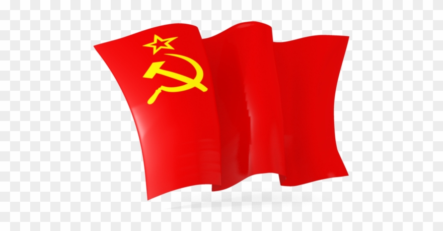 Other Ussr Flag Icon Images - Soviet Union Flag Png Clipart