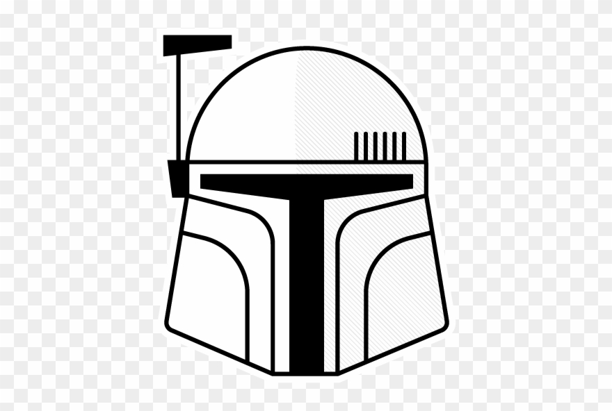 Robotar Boba Fett - Arch Clipart