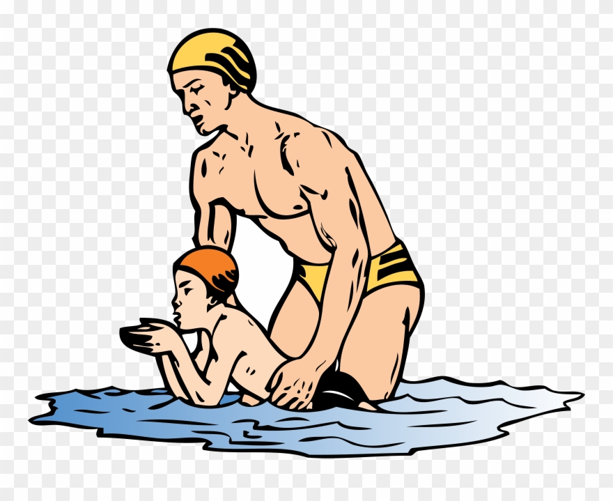 Swimming Clip Art - Png Download