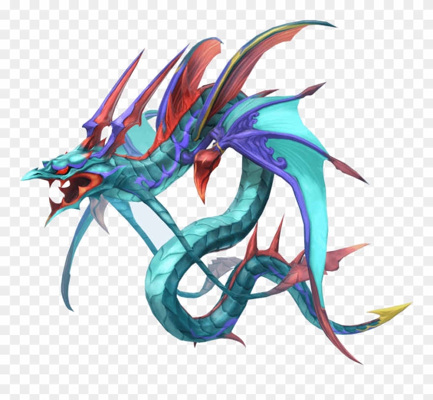 Sea Snake - World Of Final Fantasy Leviathan Clipart
