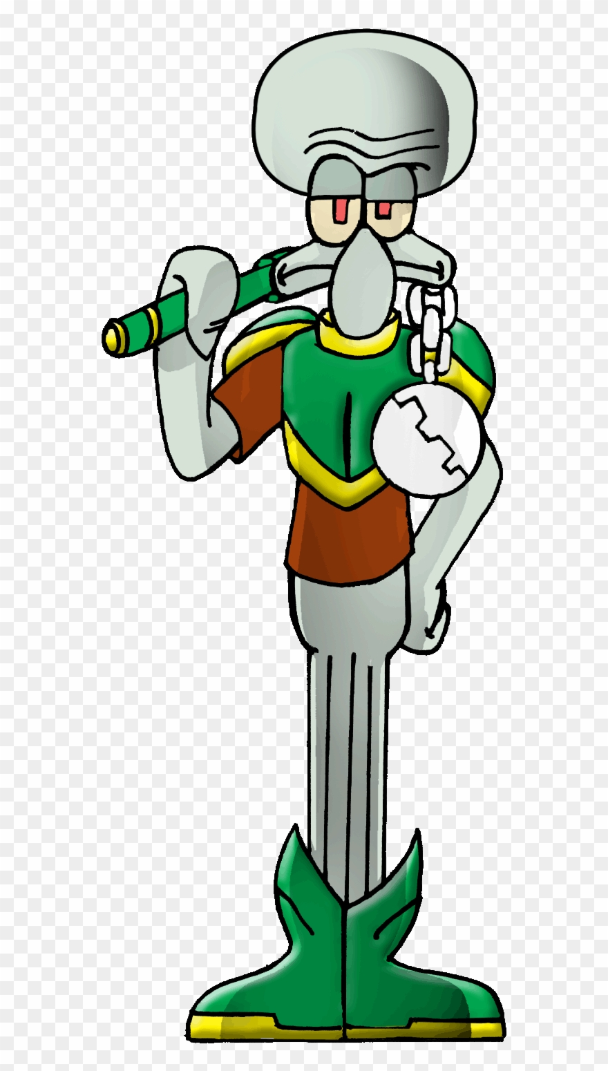 Ultima Charac Repair 26 Squid - Wiki Clipart