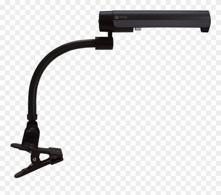Full Size Of Mini Clip On Lamp Shades For Chandeliers - Clamp On Ott Light - Png Download