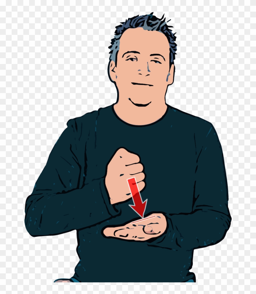 Clip Art Bank Secondary Hand Held - Png Download