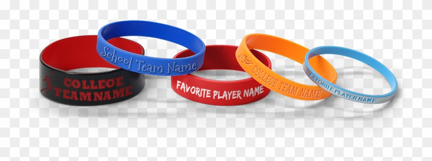 Personalized Basketball Wristbands - Basketball Wristbands Clipart