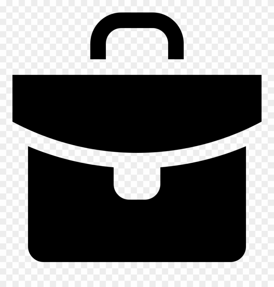 Simpleicons Business Briefcase Black Bag - Icon Aktentasche Clipart