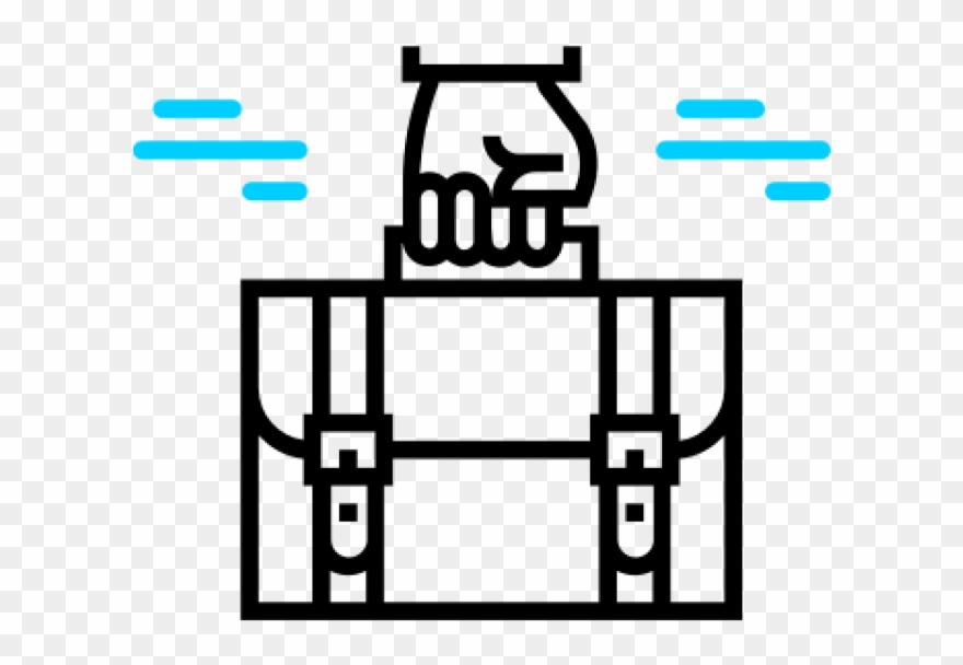 An Illustration Of A Briefcase - Briefcase Clipart