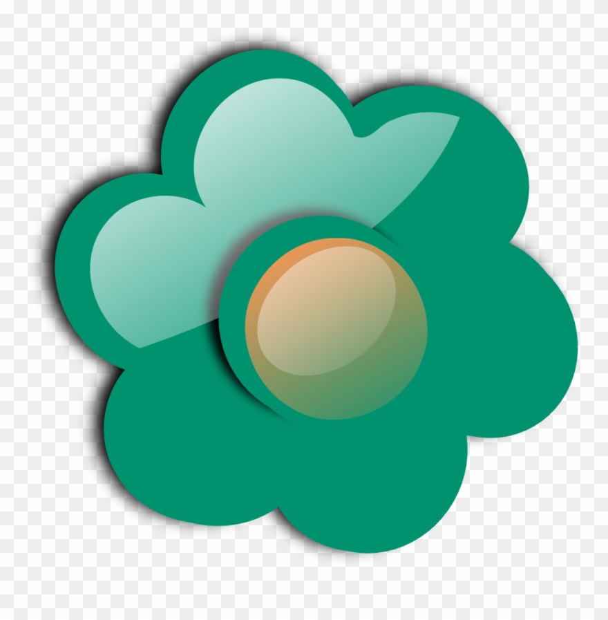 Flower A 7 Colour Color Irish Green Ireland Saint Patricks - Color Clipart