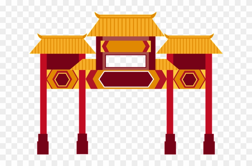 Ancient Wind Door Clipping Style - Png Download