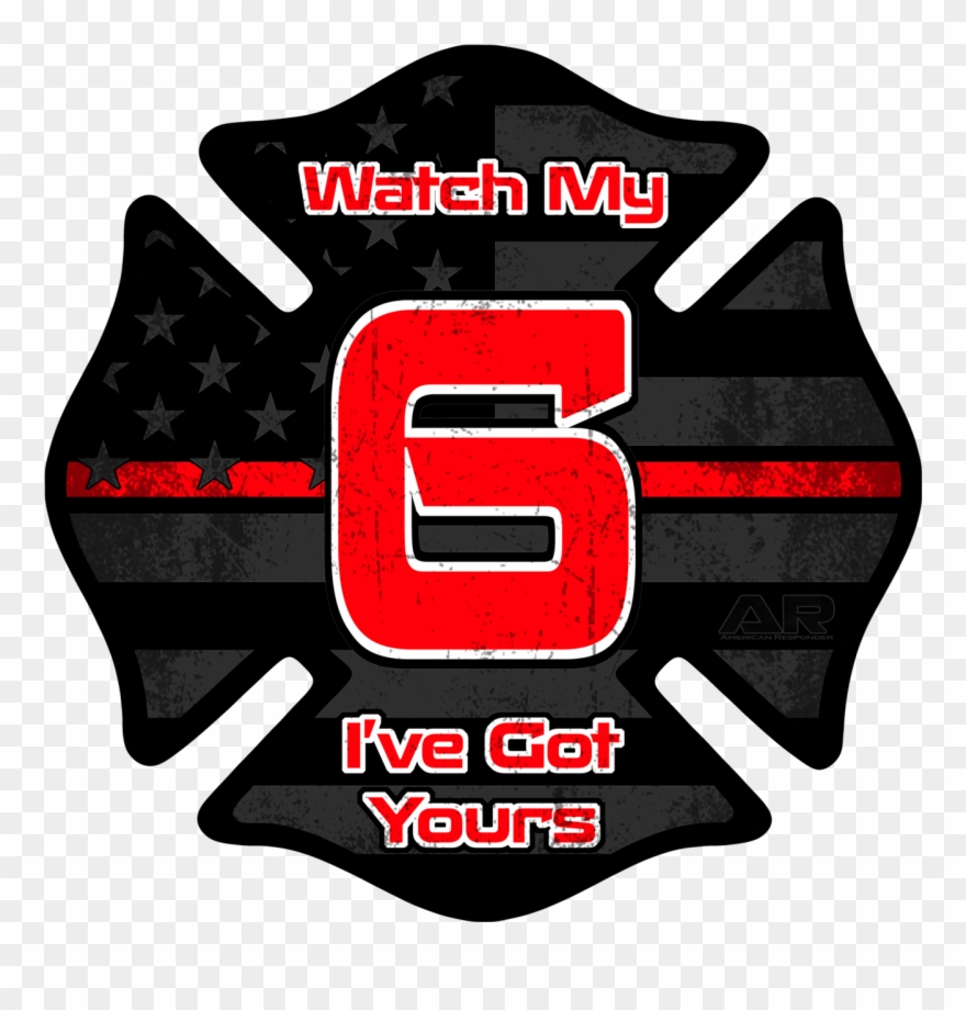 Maltese Cross Firefighter Clipart