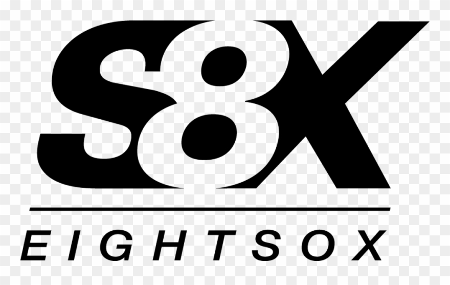 Big Logo Black - Eightsox Clipart