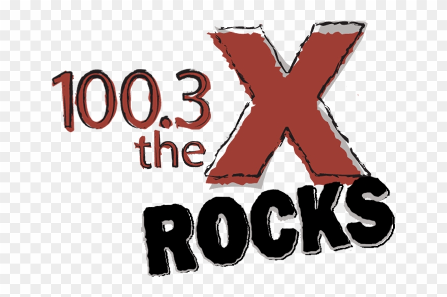 The X Rocks Logo Clipart