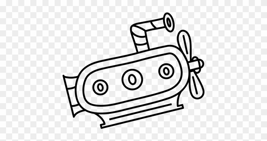 Self-inking Stamps - Line Art Clipart