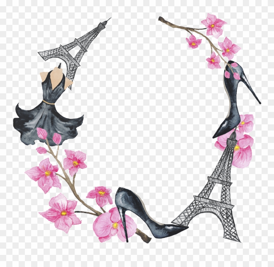 Clip Art Royalty Free Hand Painted Fashion Item Cartoon - Png Download