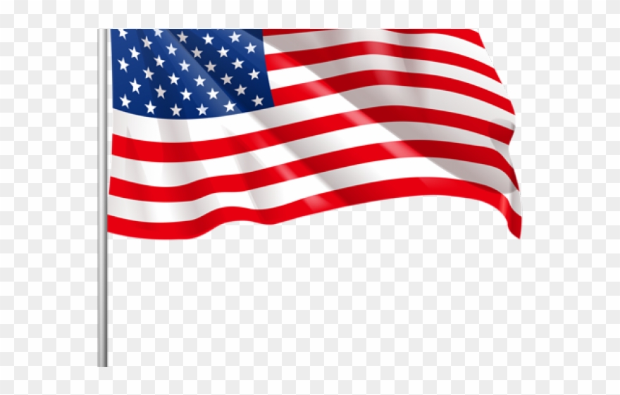 American Flag Clip Art - Bandeira Do Estados Unidos Png Transparent Png