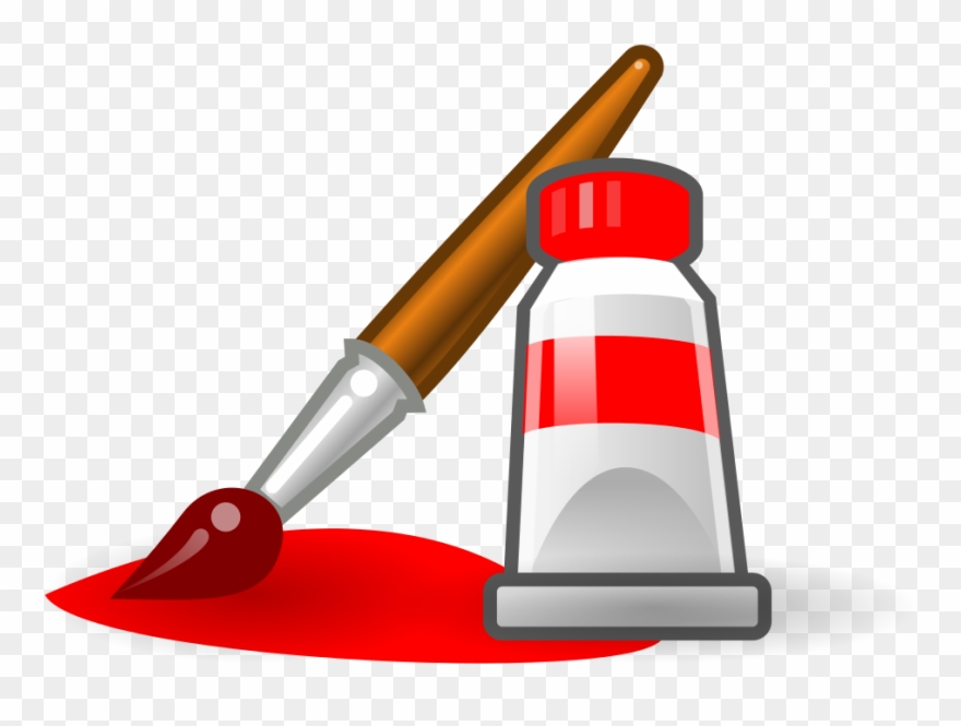 File - Correspon 00 - Svg - Paint Brush Clip Art - Png Download