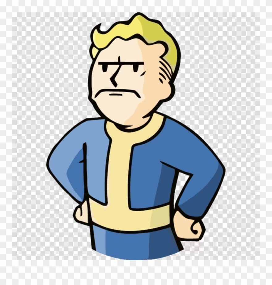 Vault Boy Mad Clipart Fallout 4 Fallout - Png Download