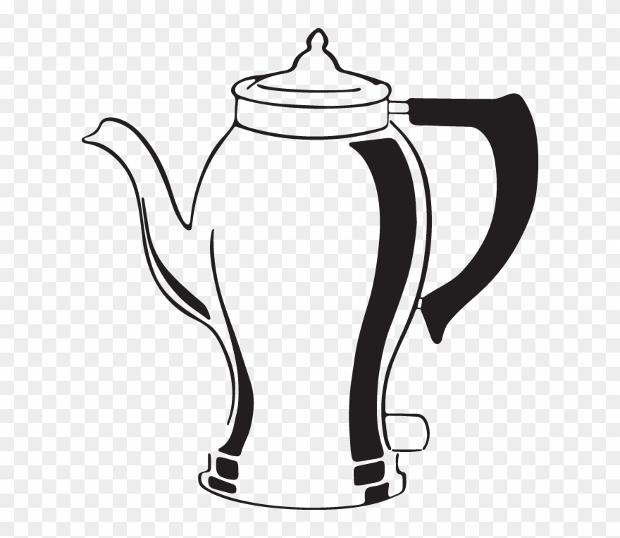 132ra - Coffee Pot Clipart