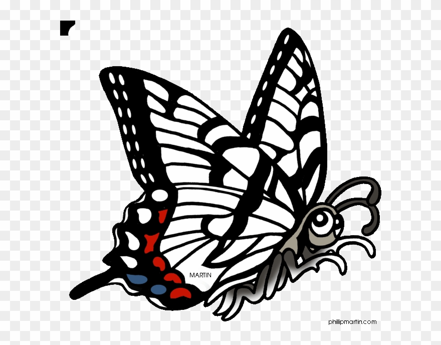 Eastern Tiger Swallowtail Clipart