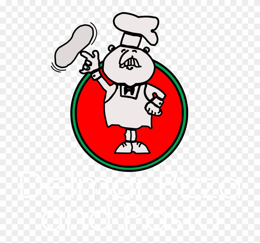 Logo-light - Delmar Pizza Clipart