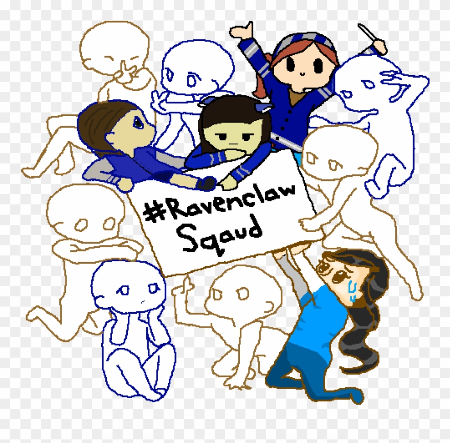 Ravenclaw Squad - Ravenclaw House Clipart