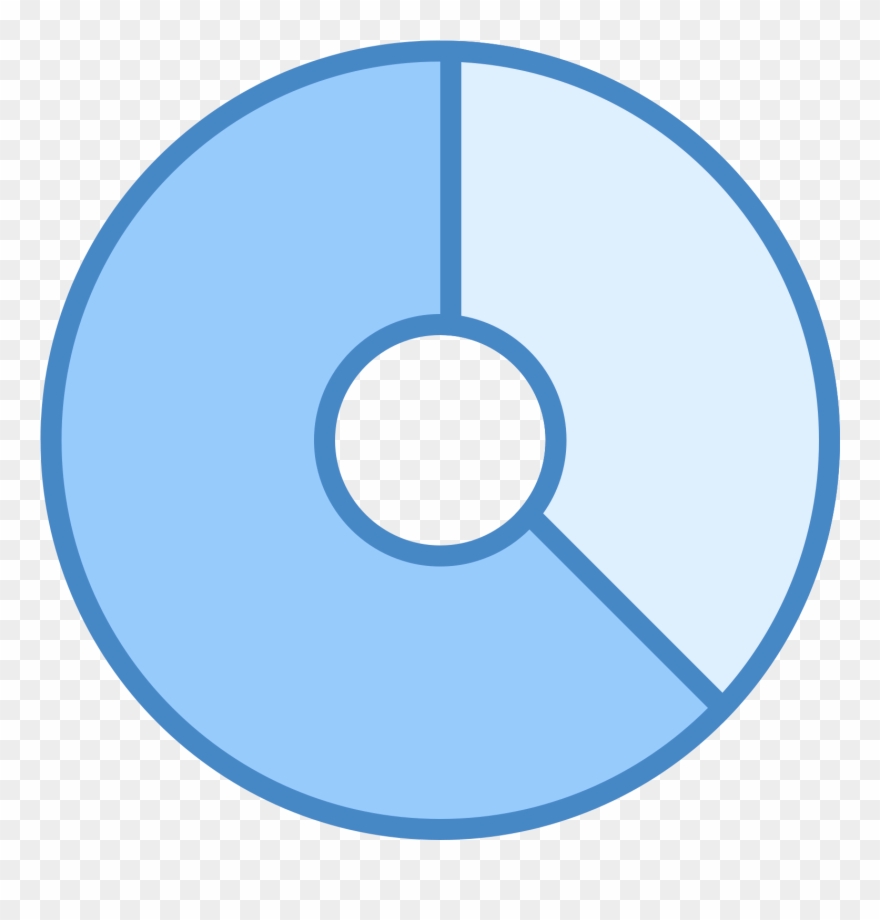 Storage Icon - Pie Graph Color Icon Clipart
