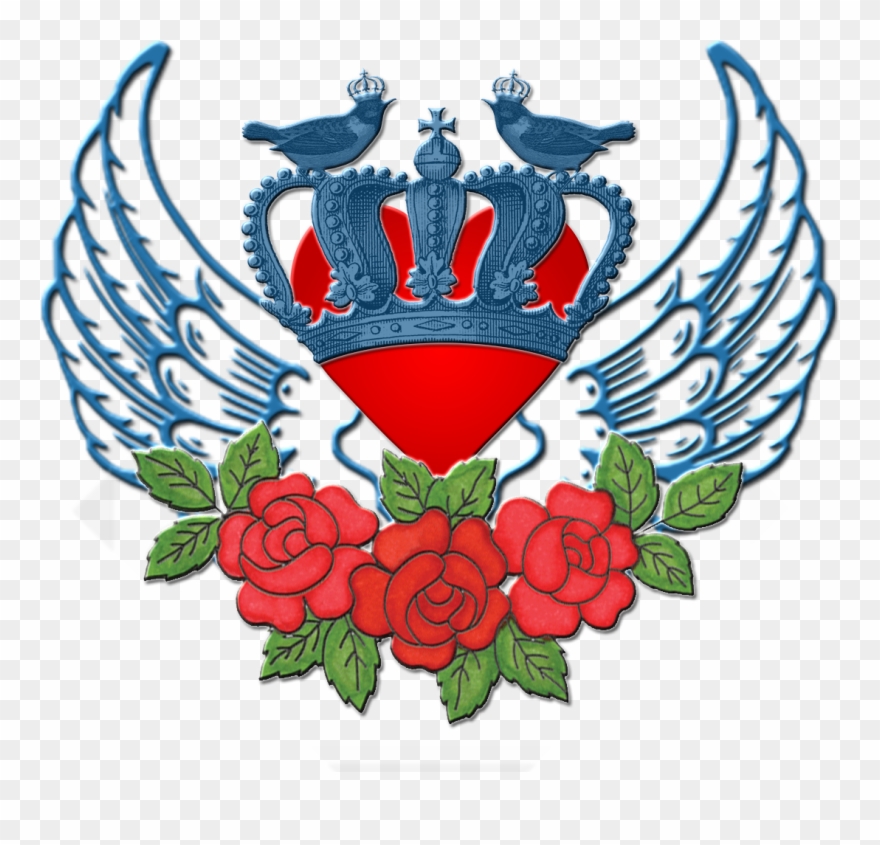 Heart & Sol - Angel Wings Clipart