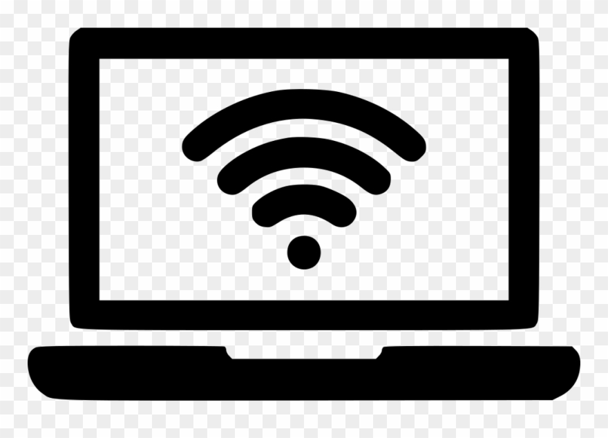 Flat Laptop Icon Design - Esp8266 Esp 12e Webserver Clipart