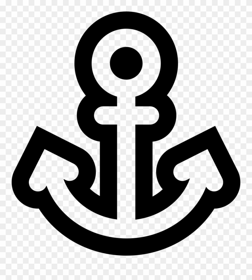 Tiny Anchor Comments - Ancla Dibujo Animado Clipart