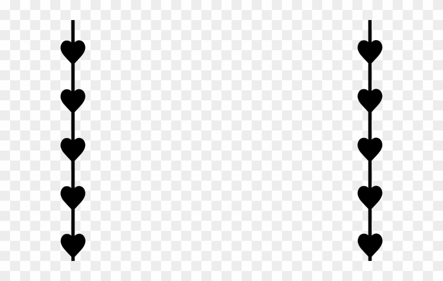 Original - Heart Border For Word Clipart