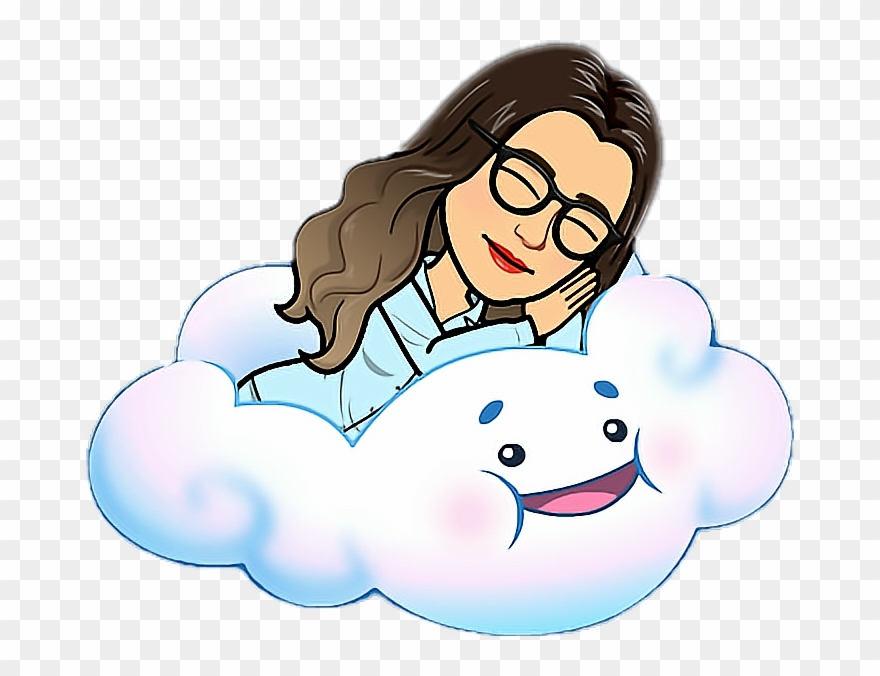 Goodnight Sticker - Sleep Bitmoji Clipart