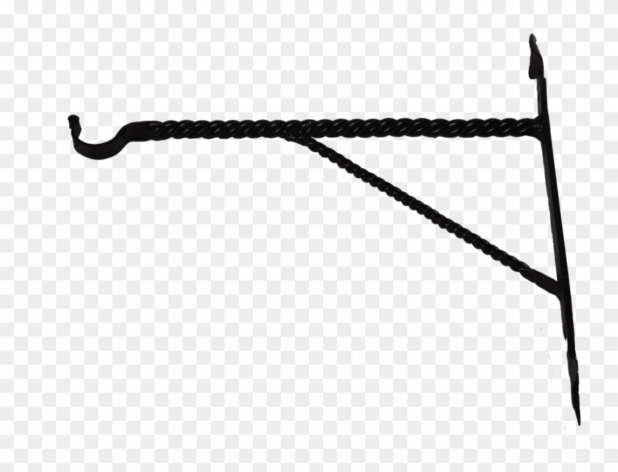 Garden Hanger Hand Forged - Garden Clipart