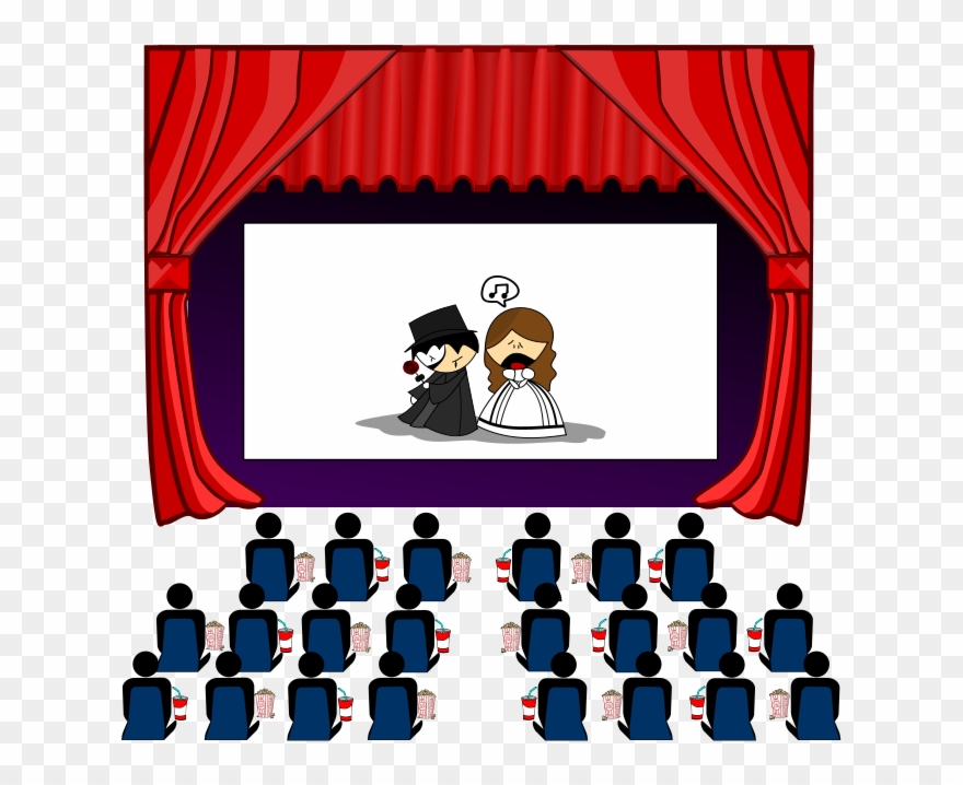 Clip Black And White Stock Movie - Cinema Clipart Png Transparent Png