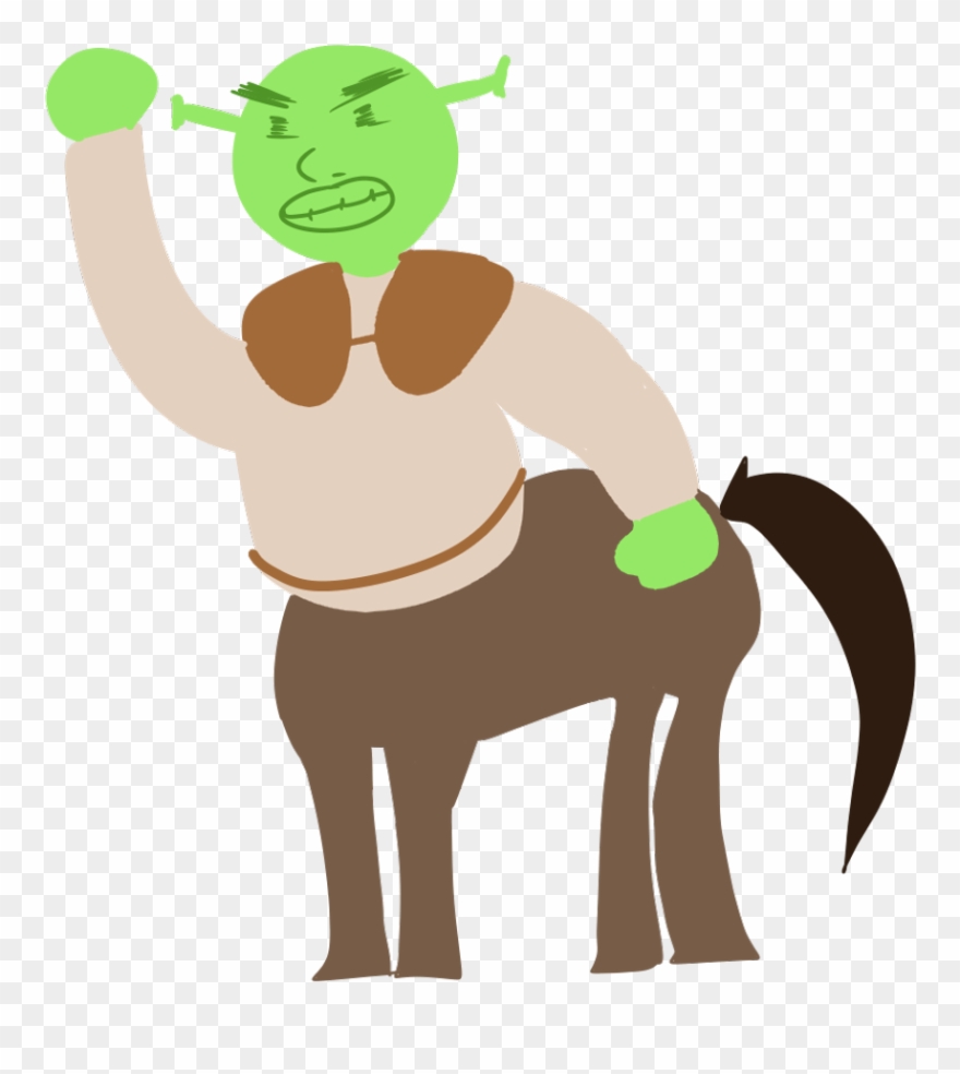 Good Ol Shrek Donkey Center For Goody Ol @doodled Be - Donkey Clipart