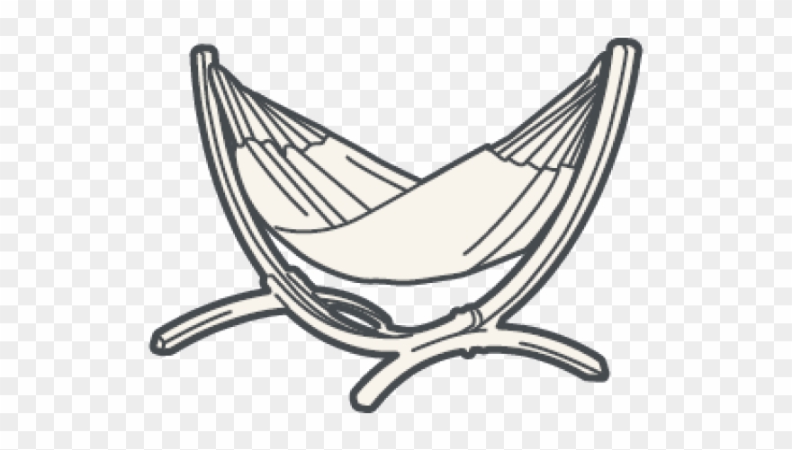 Hammock Clipart Black And White Png Transparent Png
