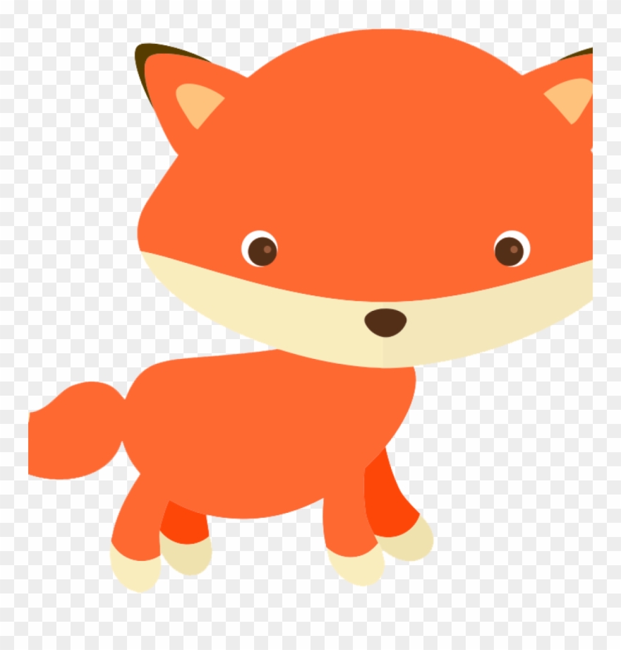 Free Fox Clipart Cute Fox Free Clipart Dinosaur Clipart - Cartoon Fox Transparent Background - Png Download