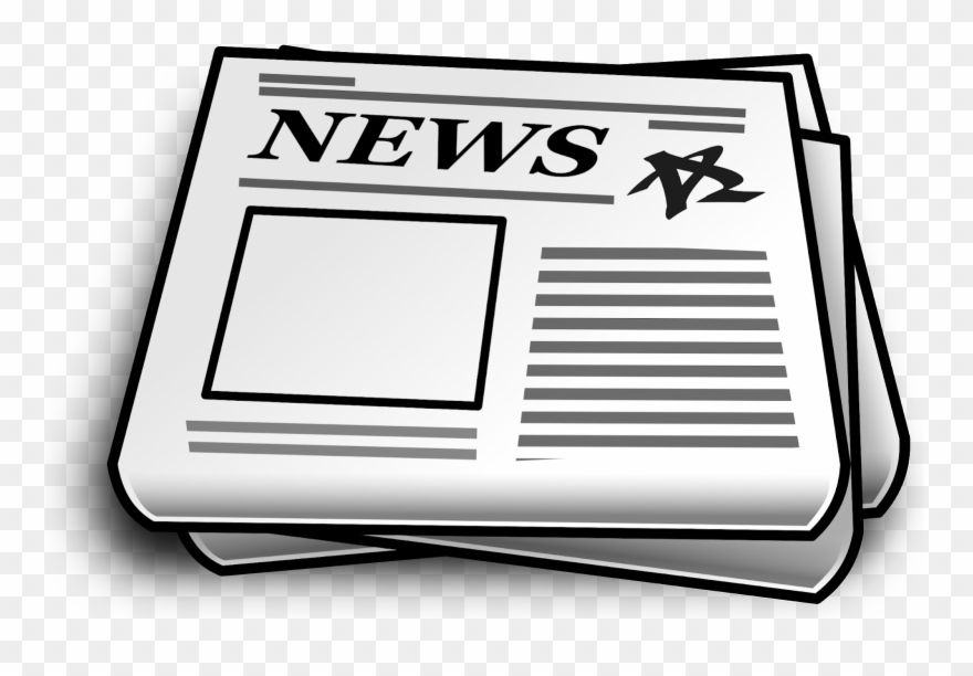 News Clip Art Dcoin With Newspaper Clipart - Newspaper Clip Art - Png Download