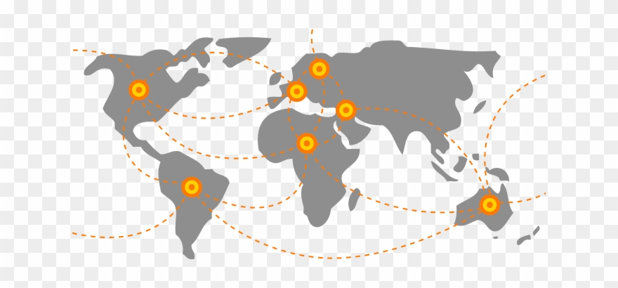 A 3-month Accelerator Program For Mature Startups With - World Map Black With Transparent Background Clipart