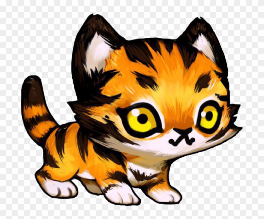 Discover Ideas About Baby Tigers - Monster Galaxy Cat Clipart
