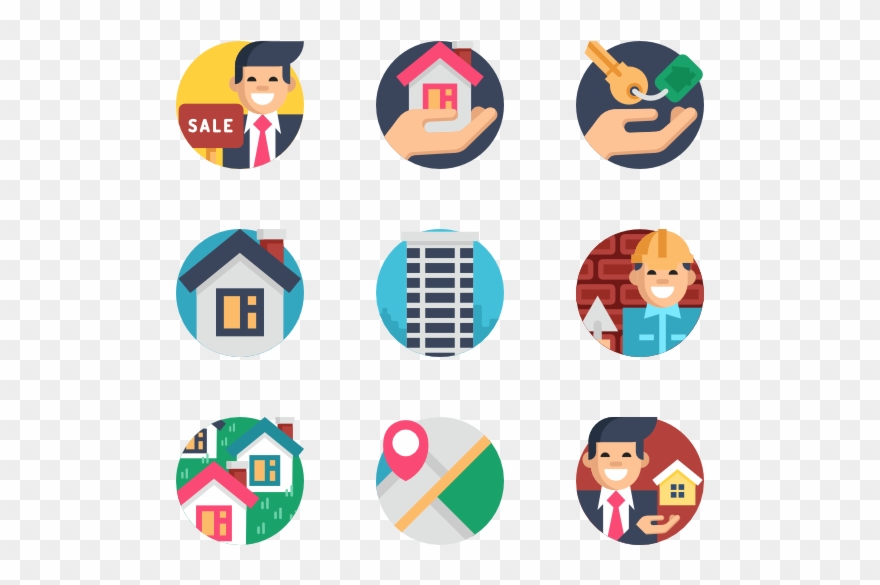 Free Vector Real Estate - Logo Png Clipart