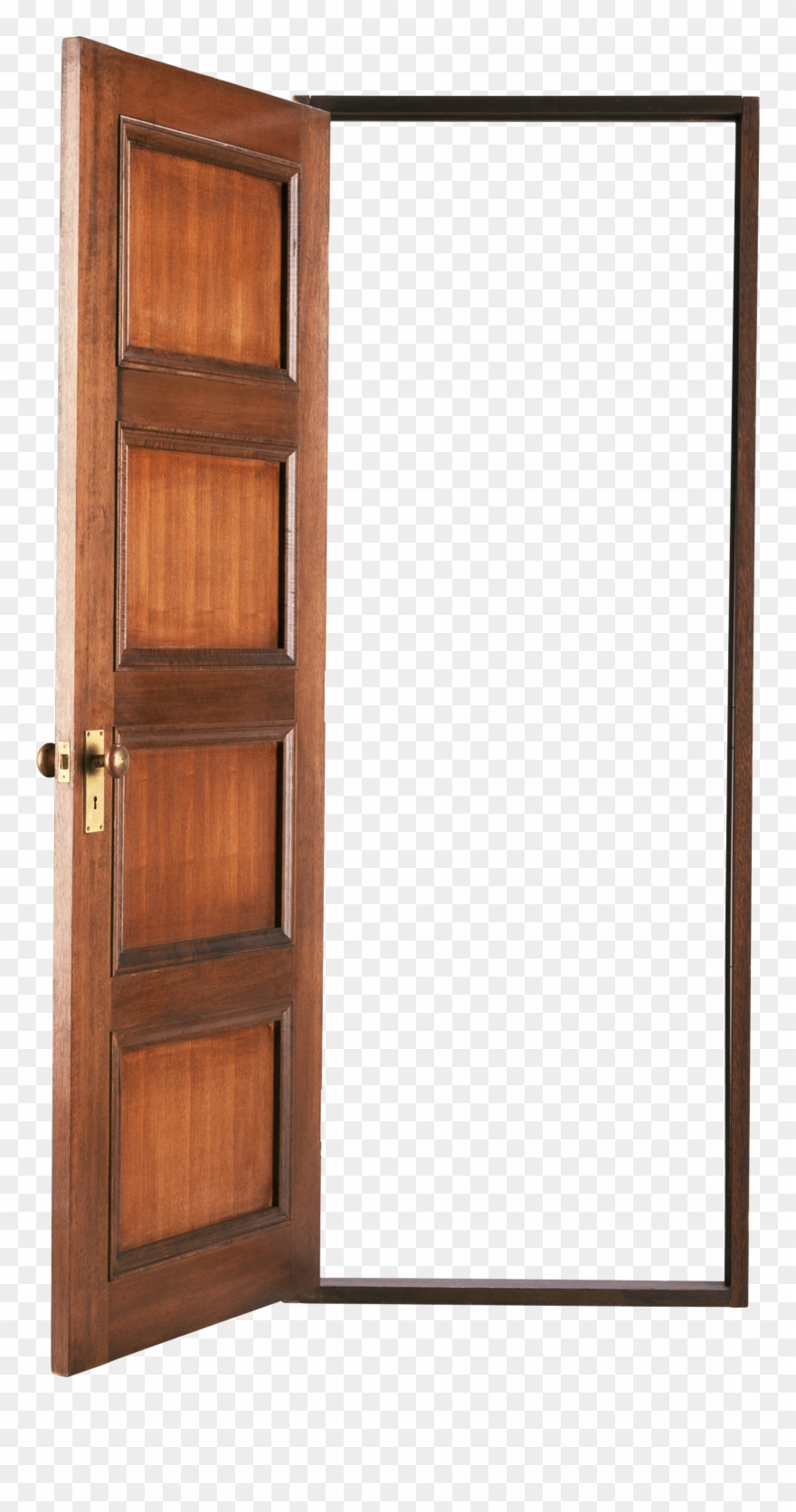 Clip Free Icon Web Icons Png - Transparent Background Clipart Door