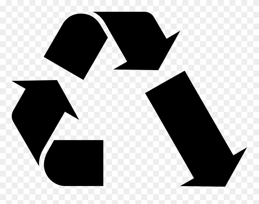 File - Downcycling Symbol - Svg - Logo Recycle Bin Png Clipart