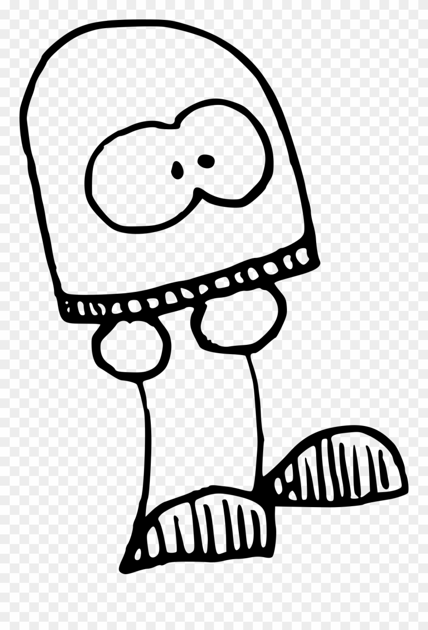 Big Image - Cartoon Figure Clipart