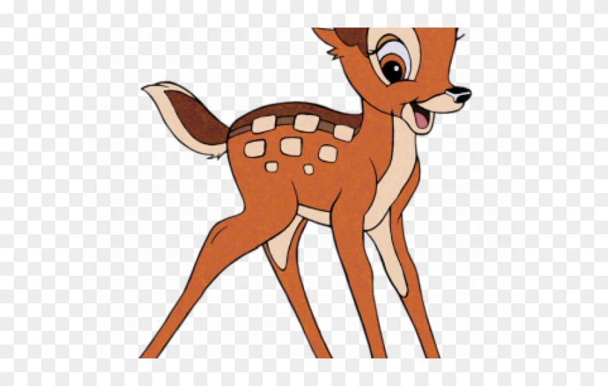 Bambi Clipart Disney Cartoon Character - Peek-a-boo Bambi [book] - Png Download