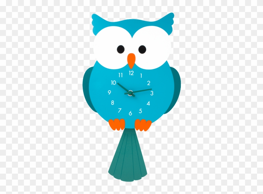 Clock Dancing Owl Pylones Horloge Clipart