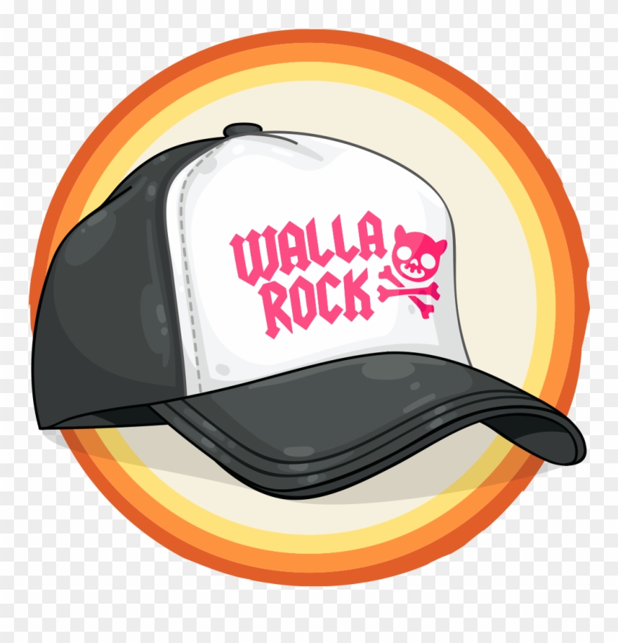 Walla Rock Trucker Cap - My Dad Is A Rock Star Bib Clipart
