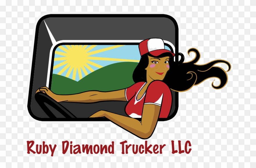 Ruby Diamond Trucker Llc Clipart
