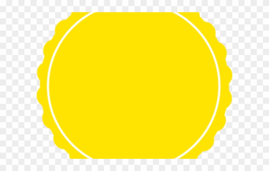 Vector Frame Clipart Scallop Frame - Circle - Png Download