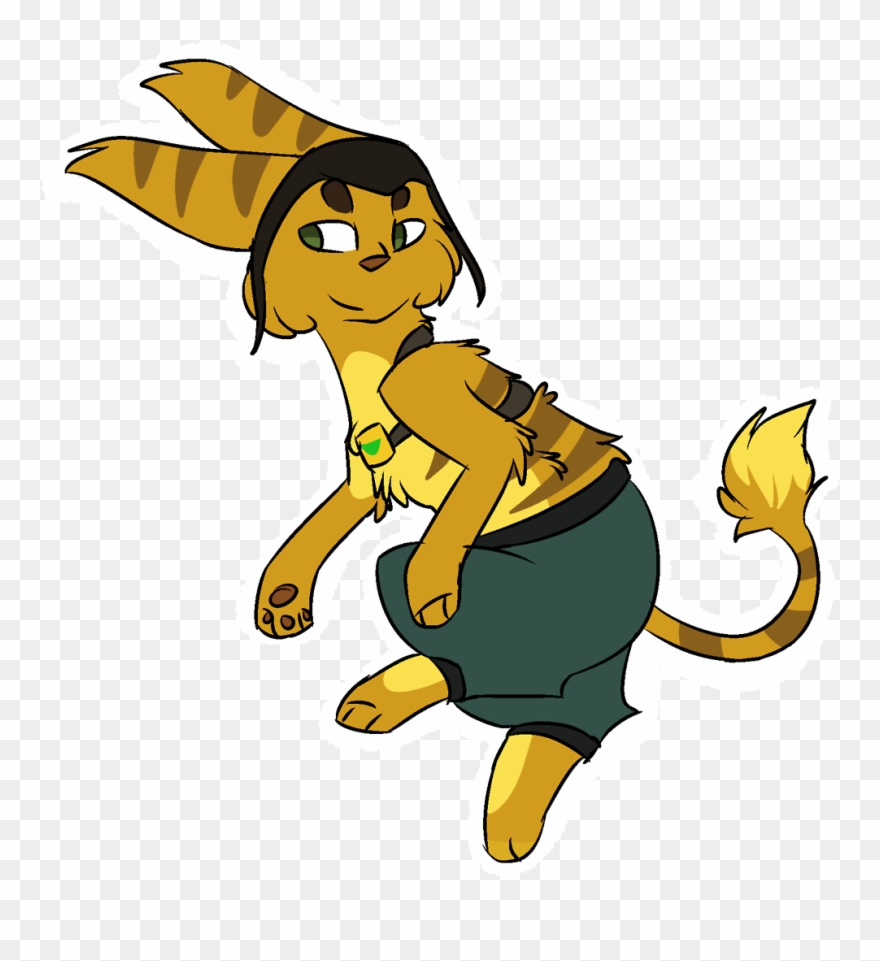 Ratchet From Basically My Favourite Childhood Game - Drawing Clipart